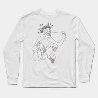 Flossing Long Sleeve T-Shirt